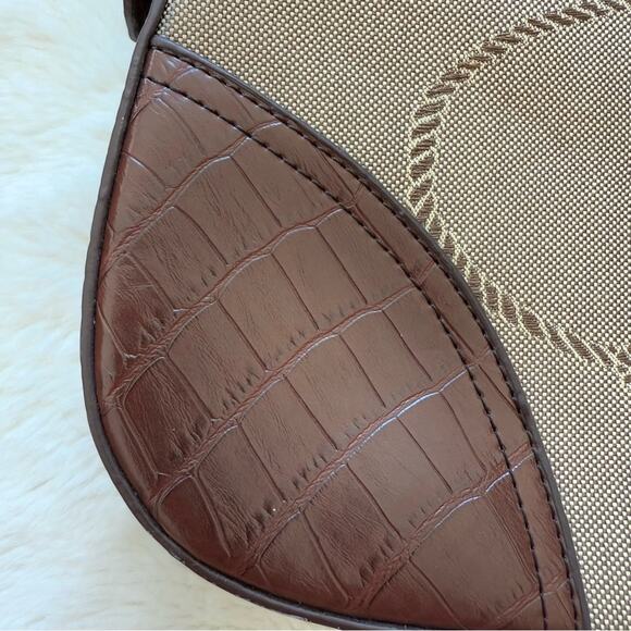 PRADA hobo canvas bag Vintage Authentic - Picture 3 of 13